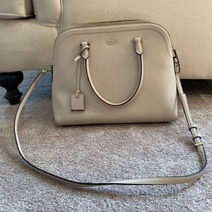 Cream Kate Spade Handbag